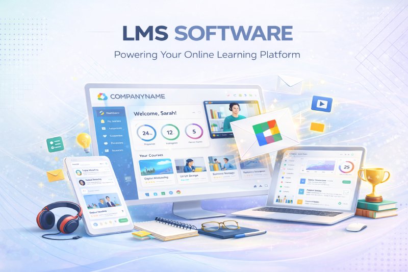 Best LMS Software With Full Source Code | Custom eLearning Platform | Online Course Website |Affordable LMS in India