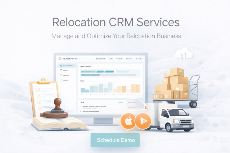 Relocation CRM Services, Custom CRM Setup for Moving & Relocation Business, Affordable & Professional