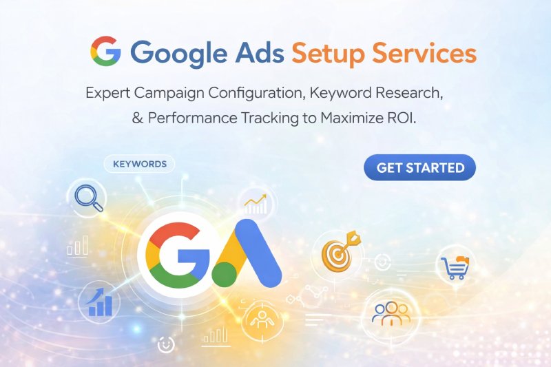 Google Ads Setup Services, PPC Campaign Setup, Lead Generation & Sales Optimization