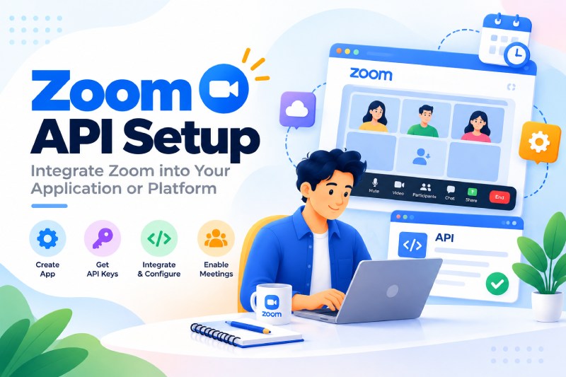 Zoom API setup Slide 1