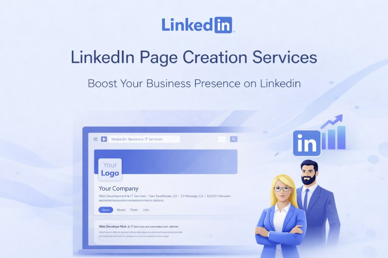 LinkedIn Page Creation Services, Professional Company & Personal Page Setup, Fast & Affordable